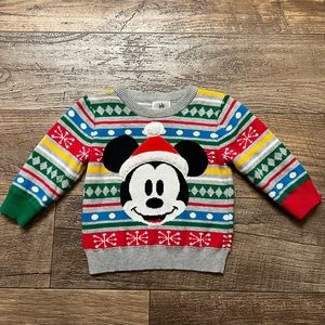 Mickey Mouse Christmas sweater